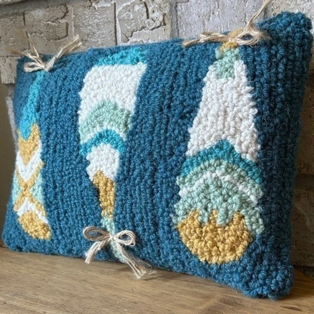 Colored Paddles Oars Hook Accent Throw Pillow‎ Textured Pillow Removable 9